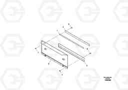 55296 Tamper - Main Shield Assembly OMNI V S/N 0847508049 -, Volvo Construction Equipment