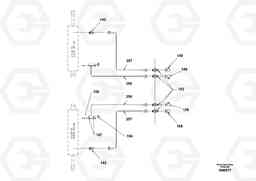 14916 Hydraulic Piping OMNI V S/N 0847508049 -, Volvo Construction Equipment