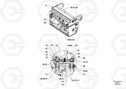 47246 Hydraulic Extension - Screed Assembly OMNI V S/N 0847508049 -, Volvo Construction Equipment