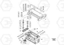 56287 Hydraulic Extension - Screed Assembly OMNI V S/N 0847508049 -, Volvo Construction Equipment