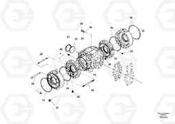 88749 Axle Assembly SD110C/SD110, Volvo Construction Equipment