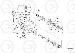 104975 Axle Drive Motor SD110C/SD110, Volvo Construction Equipment