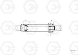 90363 Hydraulic cylinder SD110C/SD110, Volvo Construction Equipment