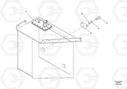 86102 Fuel Tank Installation SD110C/SD110, Volvo Construction Equipment