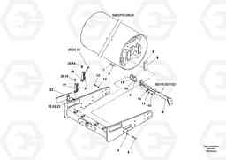 97789 Drum Installation SD110C/SD110, Volvo Construction Equipment