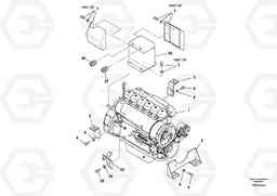 98279 Engine assembly SD110C/SD110, Volvo Construction Equipment