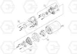 21755 Water pump DD80 S/N 0720110086-, Volvo Construction Equipment