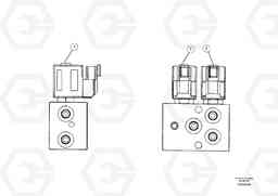96770 Brake/destroke Valve DD80 S/N 0720110086-, Volvo Construction Equipment