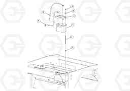 95454 Battery installation DD80 S/N 0720110086-, Volvo Construction Equipment