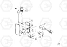 8957 Brake/destroke Valve Assembly DD80 S/N 0820107116 -, Volvo Construction Equipment