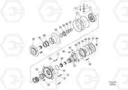 104350 Drum Drive Motor DD80 S/N 0820107116 -, Volvo Construction Equipment