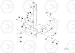 42742 Electrical Bracket Assembly DD80 S/N 0720110086-, Volvo Construction Equipment