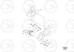 56599 Front Drum Drive Assembly DD80 S/N 0720110086-, Volvo Construction Equipment