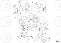 106651 Filters And Exhaust Installation DD80 S/N 0720110086-, Volvo Construction Equipment
