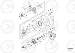 100056 Drum Assembly SD100C S/N 198060 -, Volvo Construction Equipment