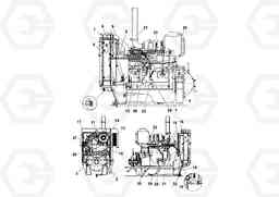 91738 Engine assembly PF2181 S/N 197473-, Volvo Construction Equipment