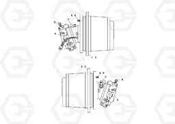 91746 Traction Planetary/motor Assembly PF2181 S/N 197473-, Volvo Construction Equipment