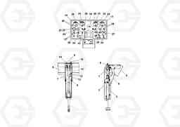 92736 Operator's Control and Steering Console PF2181 S/N 197473-, Volvo Construction Equipment