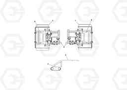 101182 Bogie Steering Assemblies PF2181 S/N 197473-, Volvo Construction Equipment