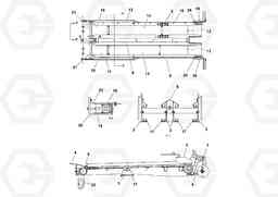 98475 Auger/conveyor Arrangement PF2181 S/N 197473-, Volvo Construction Equipment