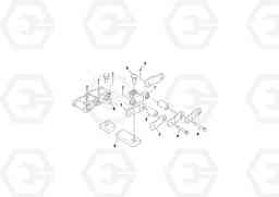 100581 Conveyor Chain Assembly PF2181 S/N 197473-, Volvo Construction Equipment