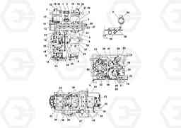 102988 Pump Drive Box PF2181 S/N 197473-, Volvo Construction Equipment