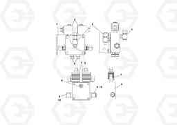 91674 Automatic Level Control Valve PF2181 S/N 197473-, Volvo Construction Equipment