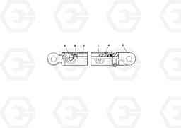 91765 Flowgate Cylinder PF2181 S/N 197473-, Volvo Construction Equipment