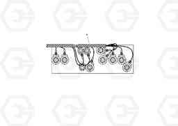 100588 Main Control Valve Wiring PF2181 S/N 197473-, Volvo Construction Equipment