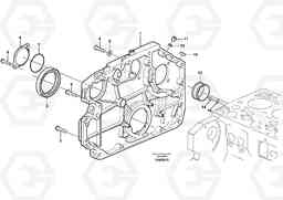 65691 Timing gear casing ECR305C, Volvo Construction Equipment