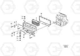 57958 Oil cooler ABG8820/ABG8820B ABG8820 S/N 21098-23354 ABG8820B S/N 23355-, Volvo Construction Equipment
