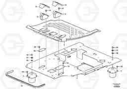 54232 Cabin floor ECR305C, Volvo Construction Equipment