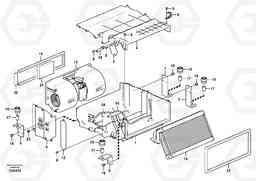 53970 Cooling unit ECR145C, Volvo Construction Equipment