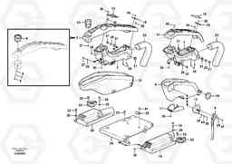 58323 Instrument panel, control panel EC460CHR HIGH REACH DEMOLITION, Volvo Construction Equipment