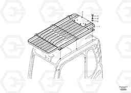 27881 Fops, protecting equipment EC330B SER NO INT 10713- EU&NA 80001-, Volvo Construction Equipment