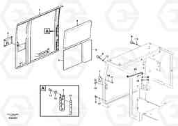 87709 Door, side EC290B PRIME S/N 17001-/85001- 35001-, Volvo Construction Equipment