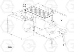 89762 Cover, control valve EC240B PRIME S/N 15001-/35001-, Volvo Construction Equipment