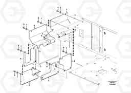 89387 Cover, main pump EC240B PRIME S/N 15001-/35001-, Volvo Construction Equipment