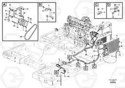 87772 Air conditioning unit line EC290B PRIME S/N 17001-/85001- 35001-, Volvo Construction Equipment