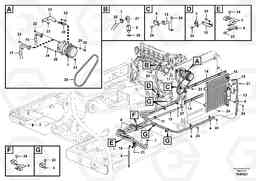 102799 Air conditioning line, cooling and heater EC200B PRIME S/N 30001-, Volvo Construction Equipment