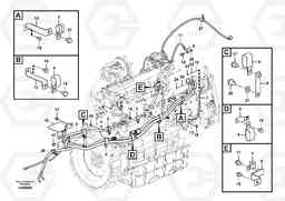55059 Cable harness, engine ECR305C, Volvo Construction Equipment