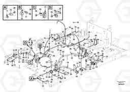 36097 Cable and wire harness, main EC360C S/N 115001-, Volvo Construction Equipment