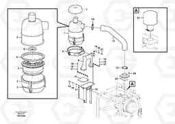 87525 Inlet system EC290B PRIME S/N 17001-/85001- 35001-, Volvo Construction Equipment