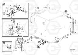 99104 Fuel filling pump with assembling details EC290B PRIME S/N 17001-/85001- 35001-, Volvo Construction Equipment