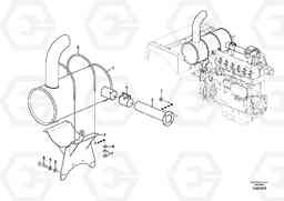104075 Exhaust system EC200B PRIME S/N 30001-, Volvo Construction Equipment