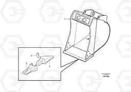 84357 Buckets for Quickfit ATTACHMENTS ATT. COMPACT EXCAVATORS BUCKET&HAMMER, Volvo Construction Equipment