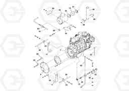 75418 Engine and Accessories PF3172/PF3200 S/N 197507-, Volvo Construction Equipment