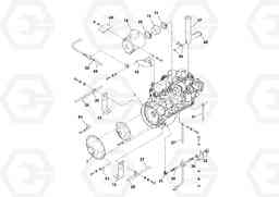 71910 Engine and Accessories PF3172/PF3200 S/N 197507-, Volvo Construction Equipment