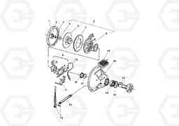 18754 Power take-off PF3172/PF3200 S/N 197507-, Volvo Construction Equipment