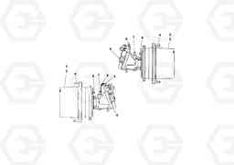 37308 Traction Drive Assembly PF3172/PF3200 S/N 197507-, Volvo Construction Equipment